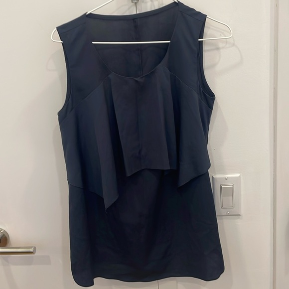 Anthropologie navy blue top size small - Picture 1 of 5
